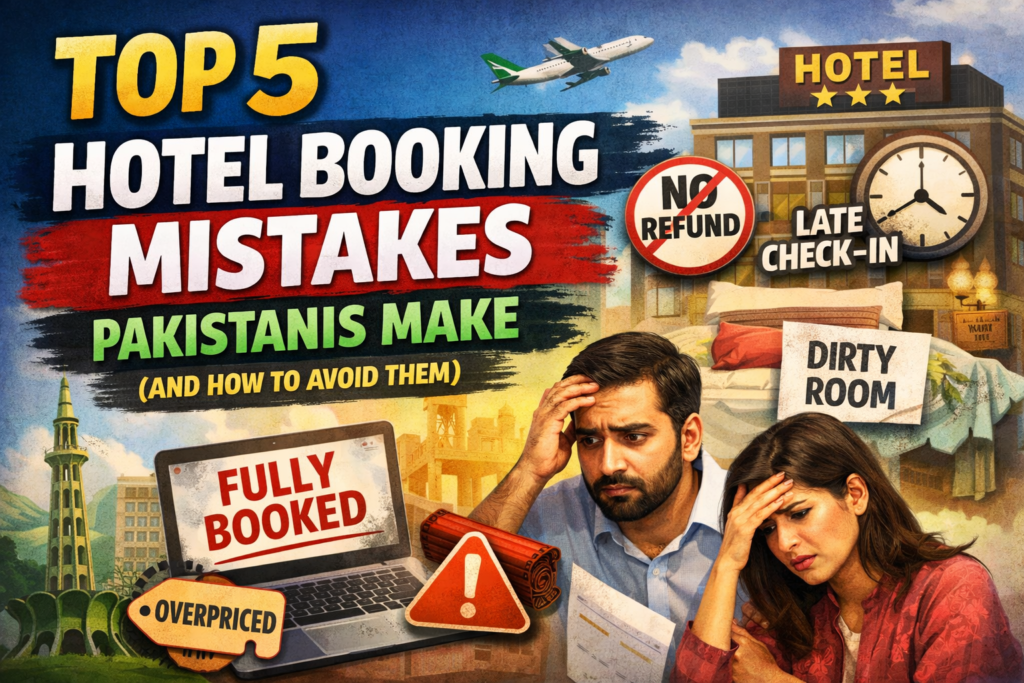 hotel booking mistakes