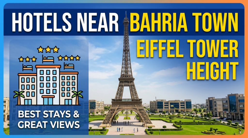 Bahria Town Eiffel Tower Height